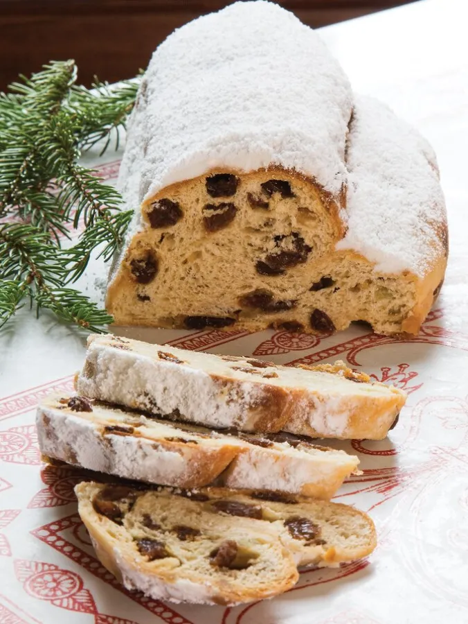 German Christmas Stollen With Rum