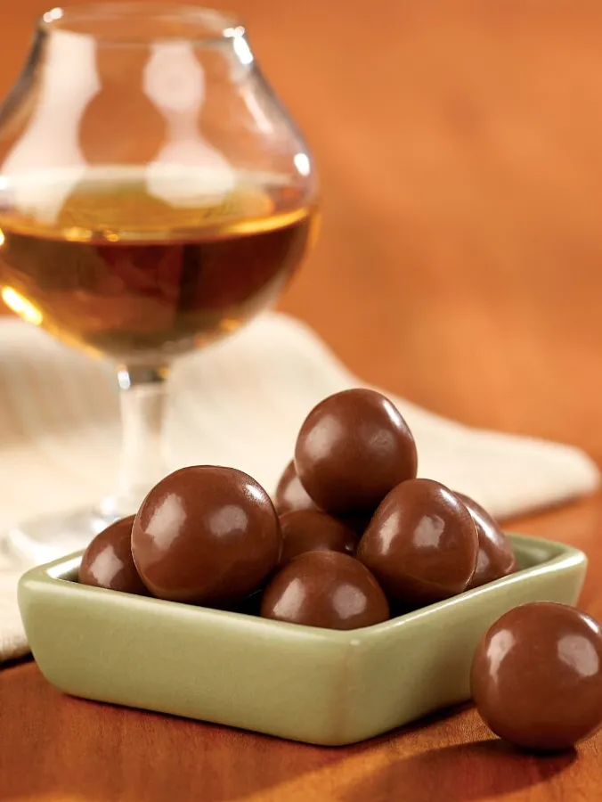 German Cognac Milk Chocolate Cordials, 2 Bags
