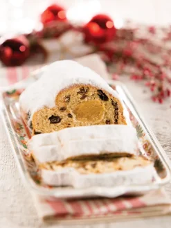 German Marzipan Orange Stollen