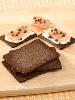German Pumpernickel Health Bread, 2 Loaves