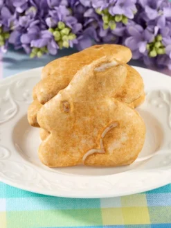 German Soft Glazed Bunny Cookies