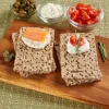 German Whole Grain Cracker Crispbread, Set of 3