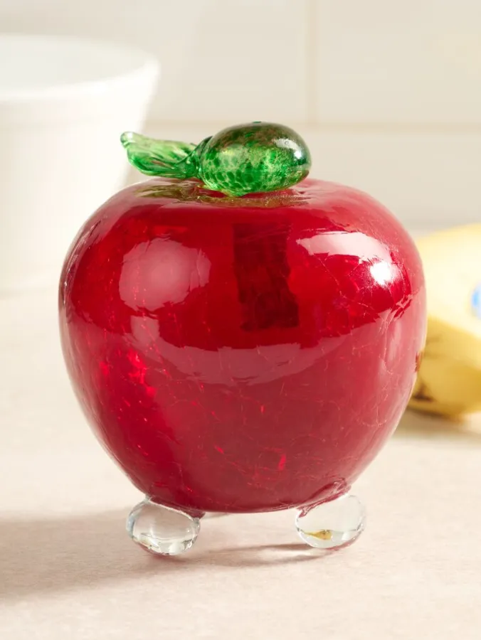 Glass Apple Fruit Fly Trap