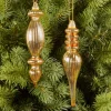 Glass Finial Ornament, Set of 6