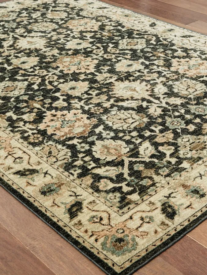 Glastonbury Border Print Area Rug