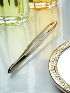 Gold-Tipped Tweezers