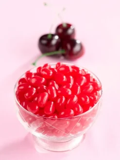 Gourmet Cherry Jelly Beans, 1 Pound Bag