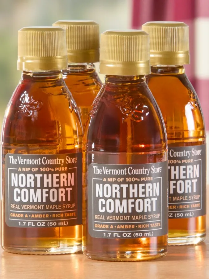 Grade A Amber Vermont Maple Syrup Bottle