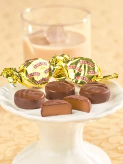 Guinness or Baileys Chocolate-Covered Caramels