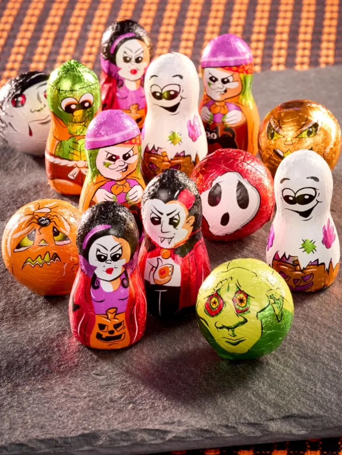 Halloween Foiled Milk Chocolates