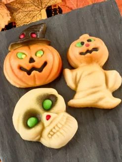Halloween German Marzipan Candy, Set of 3