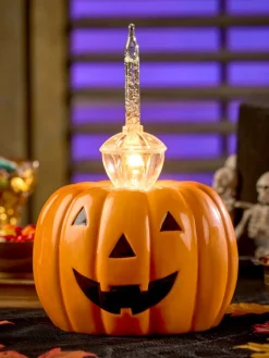 Halloween Jack-o'-Lantern Bubble-Light