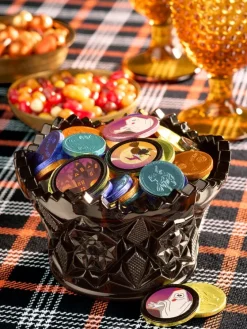 Halloween Milk Chocolate Foiled Coins, 5 Bags