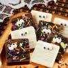 Halloween Monster and Mummy Chocolate Squares, 16 Chocolates