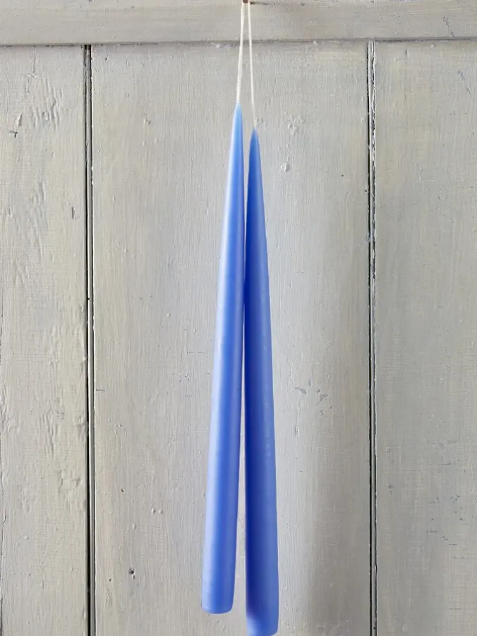 Hand-Dipped 13-Inch Taper Candles, 3 Pairs