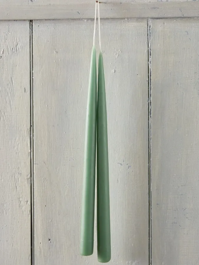 Hand-Dipped 13-Inch Taper Candles, 3 Pairs
