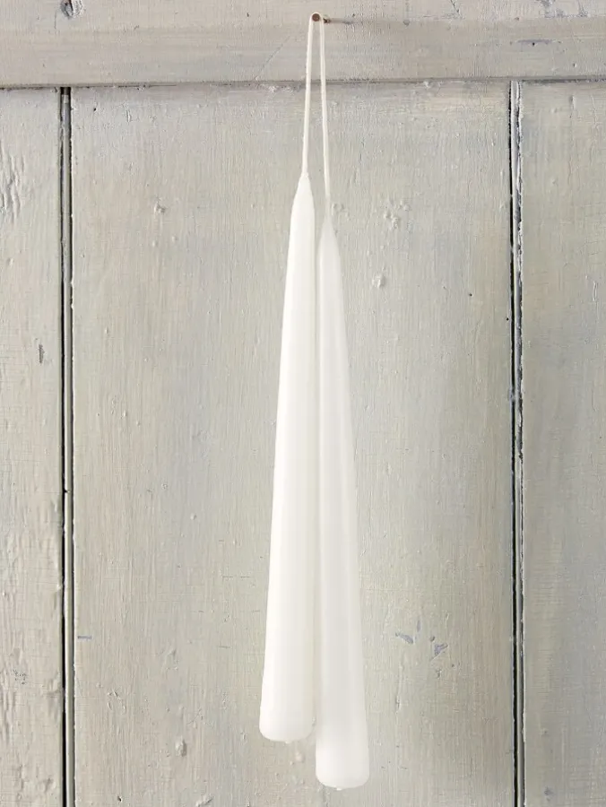 Hand-Dipped 9 Inch Taper Candles, 3 Pairs