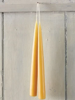 Hand-Dipped 9 Inch Taper Candles, 3 Pairs