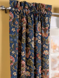 Hatfield Floral Lined Rod Pocket Curtains by Country Curtains®