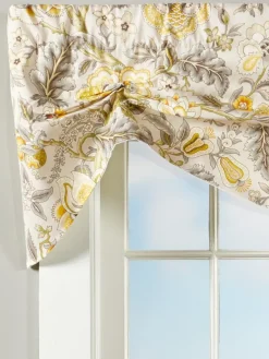 Hatfield Floral Lined Rod Pocket Tuck Valance by Country Curtains&reg;