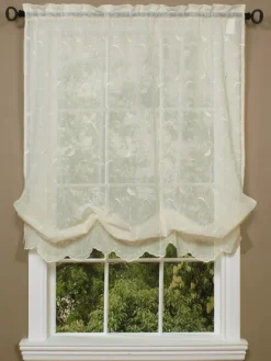 Hathaway Sheers Rod Pocket Balloon Panel by Country Curtains®