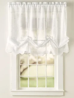 Hathaway Sheers Rod Pocket Balloon Panel by Country Curtains®