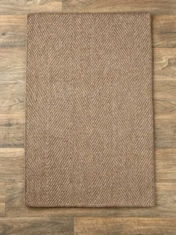Herringbone Wool Area Rug