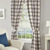 Hillside Plaid Lined Rod Pocket Curtains by Country Curtains®