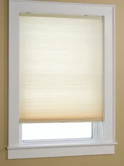 Honeycomb Cellular Pleated Light-Filtering Cordless Shade