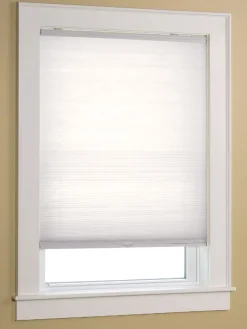 Honeycomb Cellular Pleated Light-Filtering Cordless Shade