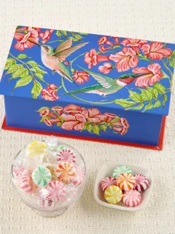 Hummingbird Tin With Assorted Fruit Starlight Hard Candy