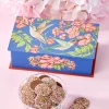 Hummingbird Tin With Guittard Milk Chocolate Nonpareils