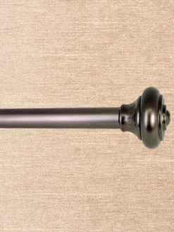 Imperial Finial Curtain Rod, 1 Inch