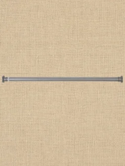 Indoor/Outdoor Stainless Steel Tension Curtain Rod, 1 Inch