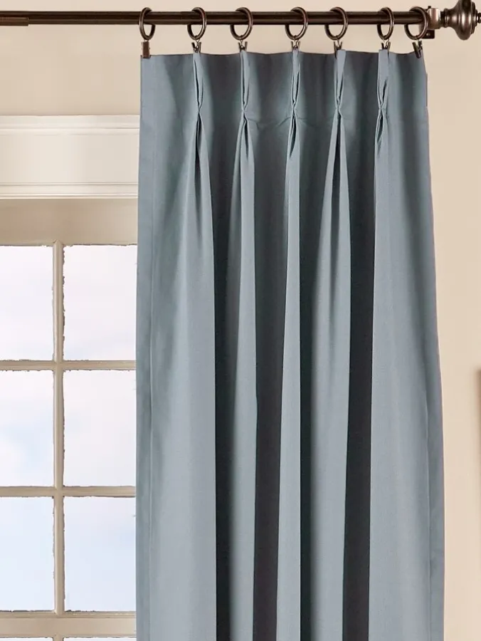 Insulated Lined 48 Inch Pinch Pleat Curtains