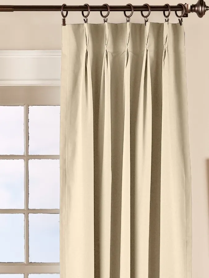Insulated Lined 96 Inch Pinch Pleat Curtains