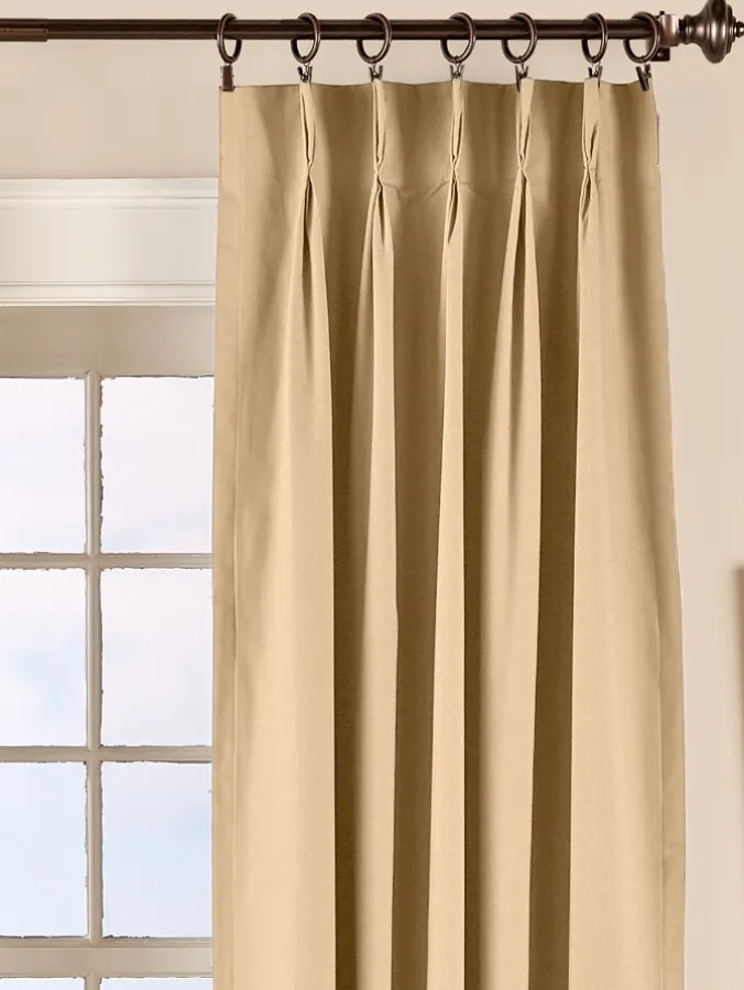 Insulated Lined 96 Inch Pinch Pleat Curtains