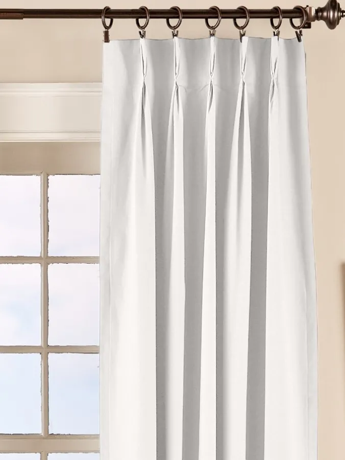 Insulated Lined 96 Inch Pinch Pleat Curtains