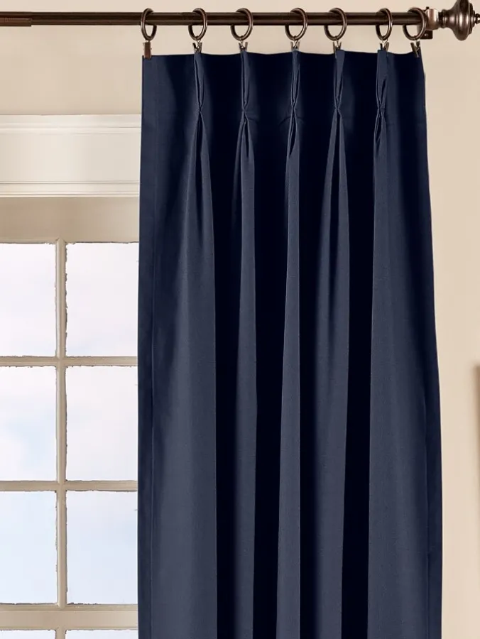 Insulated Lined 96 Inch Pinch Pleat Curtains