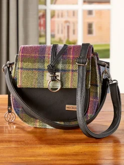 Irish Wool Plaid Two-Way Crossbody Bag