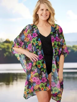 Island of Flowers Swimsuit Cover-Up