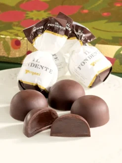 Italian Dark Chocolate Ganache Truffles