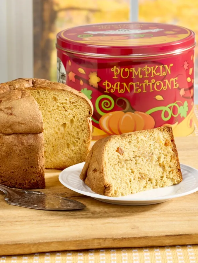 Italian Pumpkin Panettone Tin