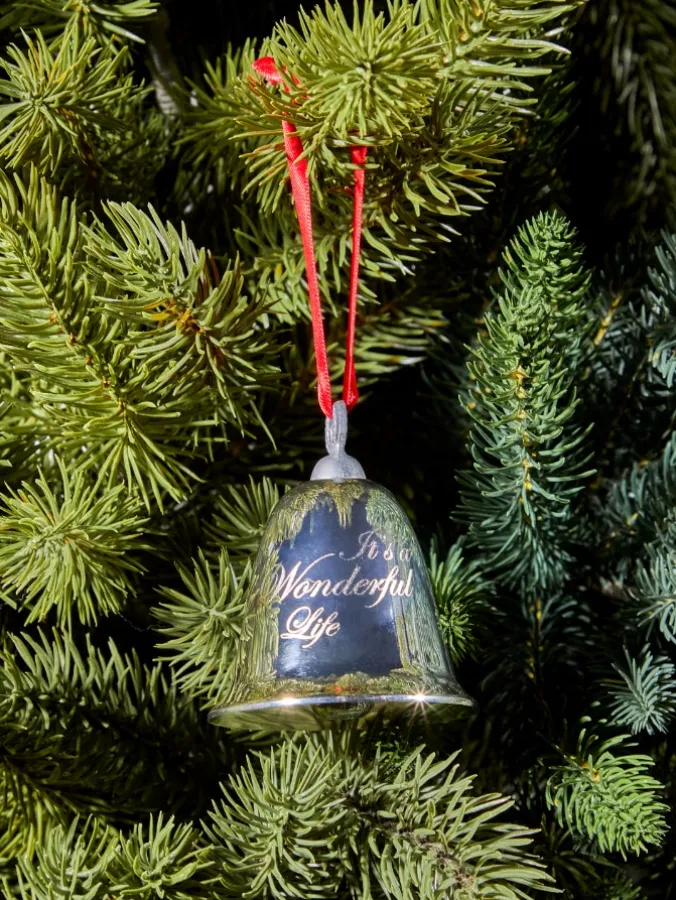 It's a Wonderful Life Engraved Christmas Bell