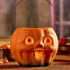Jack-o'-Lantern Papier-Mache Halloween Bucket