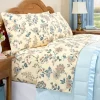 Jacobean Blooms Portuguese Cotton Percale Sheet Set