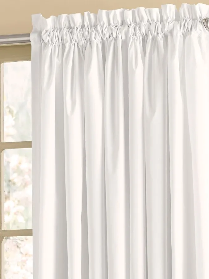 Jane's Plain and Simple Rod Pocket Curtains by Country Curtains®