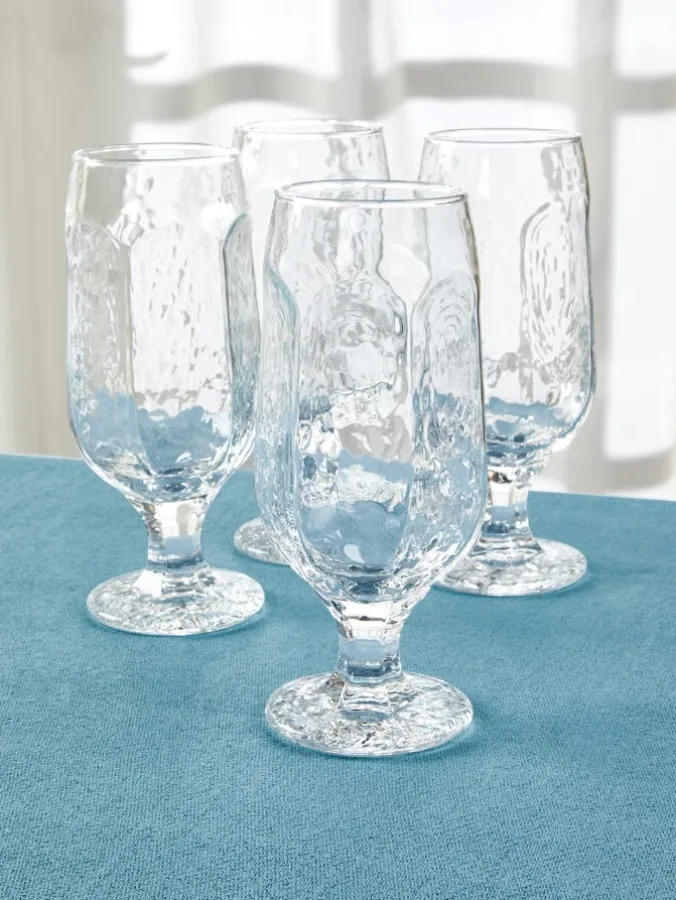 Jelly Glass, Set of 4 Beer Glasses