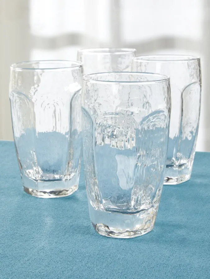 Jelly Glass, Set of 4 Beverage Glasses