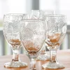 Jelly Glass, Set of 4 Goblet Glasses